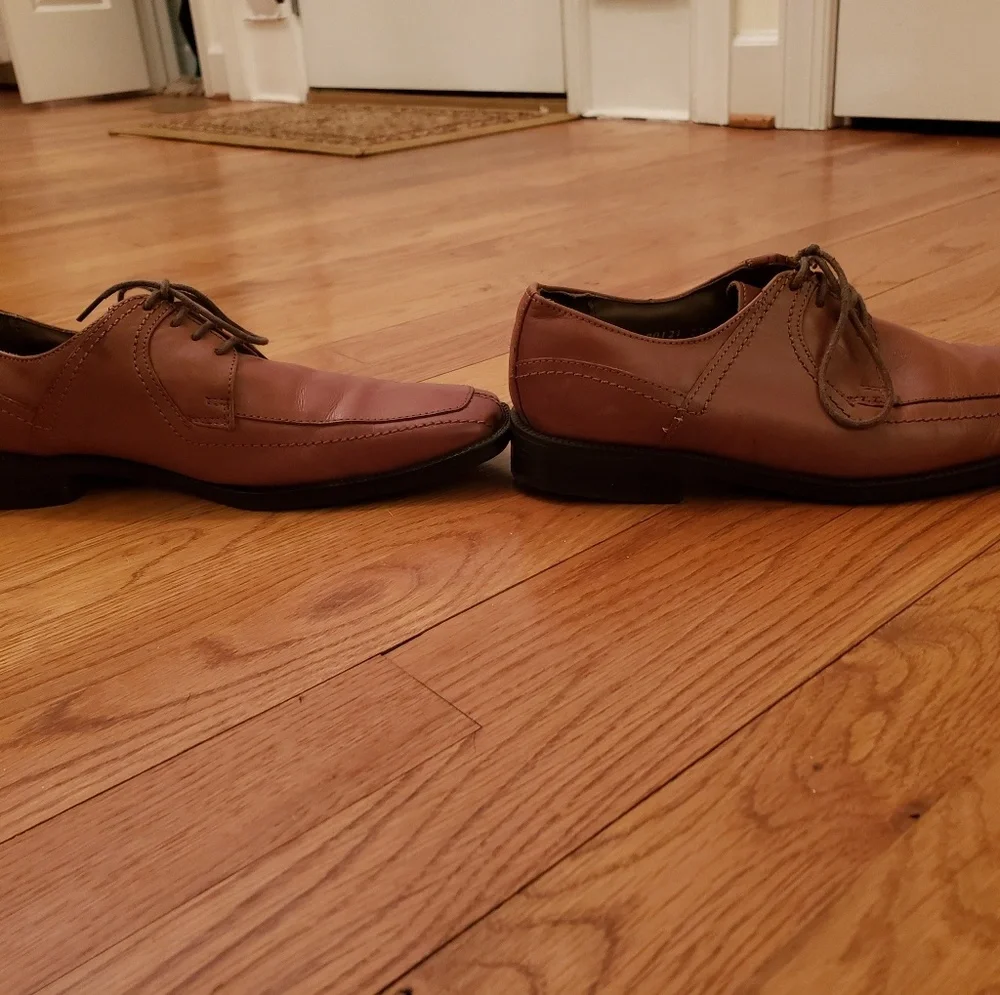 Vintage Stacy Adams Square Leather Oxfords Dress Shoes Men’s Size‎ 7.5